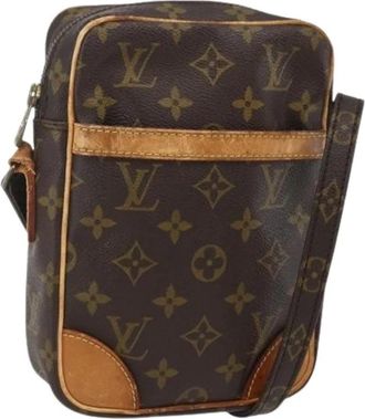 Louis Vuitton Pre-owned Vintage Cross Body Bag - Dames - Vintage Schoudertas - Bruin - ONE Size - Vintage
