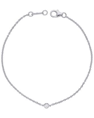 Diana M. Jewels Fine Jewelry 14K 0.20 Ct. Tw. Diamond Bracelet