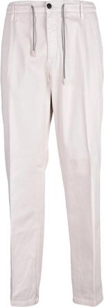 Eleventy Beige Stretch Cotton Regular Fit Chino Pants