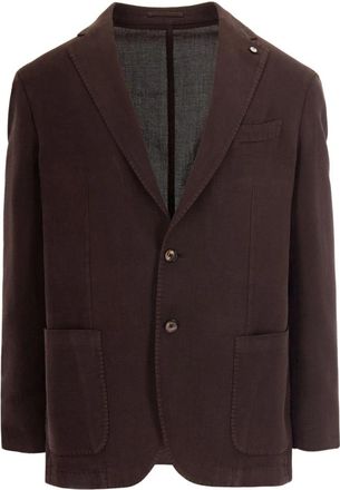 Lubiam Blazers - Heren - Blazers - Bruin - 3XL - Katoen - Jassen