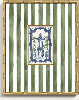 Ballard Designs Oriental Pagoda Art - 22 x 18 - Ballard Designs