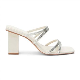 Matisse Footwear Womens Aria Heeled Sandals In White
