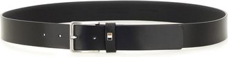 HUGO BOSS Black Solid Buckle Belt