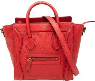 Celine Pre-owned Celine Nano Leather Luggage Tote Ladies A0C7N123F4UQMTGO