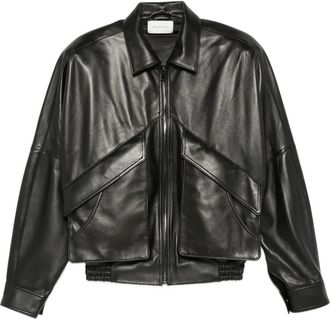 Magda Butrym Giacca con zip - Nero