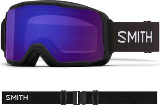 Smith Showcase Over the Glass 145mm ChromaPop Snow Goggles in Black /Violet Mirror at Nordstrom