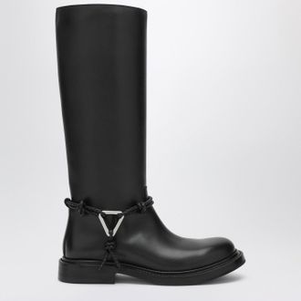 Bottega Veneta James Boots in Black Leather