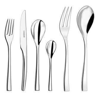 Bloomingdale's Cuberter&iacute;a de 50 piezas en estuche de madera Acero inoxidable Acero