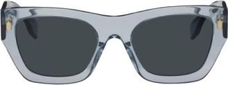 Fendi Blue Fendigraphy Acetate Sunglasses
