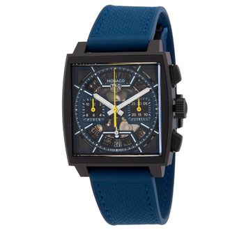 Tag Heuer Pre-owned Tag Heuer Monaco Chronograph Automatic Mens Watch CBL2188.FT6261