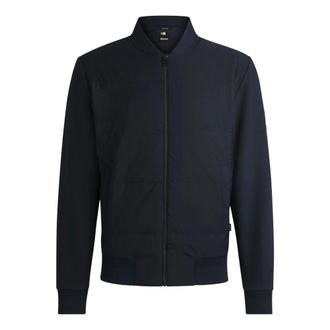 HUGO BOSS Heren, Jassen, Blauw, Maat: XL