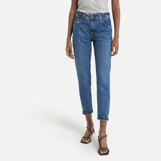 Pepe Jeans London Hoog getailleerde straight-leg jeans VIOLET