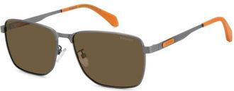 Polaroid PLD 2171/G/S/X Asian Fit Polarized 7ZL/SP Mens Sunglasses Silver Size 58