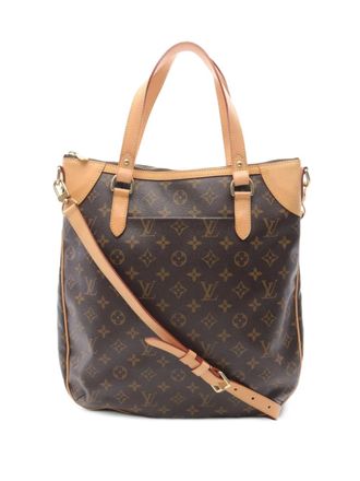 Louis Vuitton 2008 Odeon GM leren handtas met monogram - Bruin