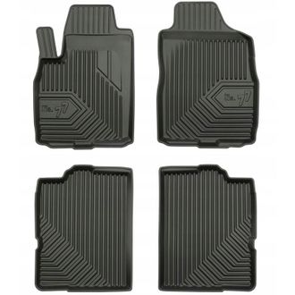 OEM Fiat Panda 2 2003-2012 Alfombras De Goma Bandejas 77