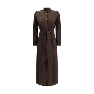 Ella Silk Casual Womens Dress