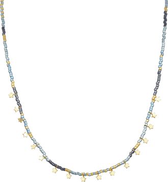Luxenter Sterling Zilver 925 Ketting Afgewerkt in 18K Geel Goud - Moo