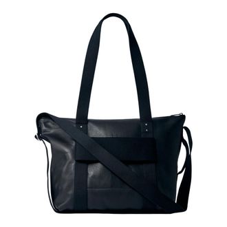 Rick Owens Tote Bags, male, Black, Size: ONE SIZE Stylish Trolley Tote Bag