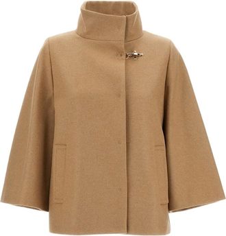 Fay Giacca in misto lana - Marrone