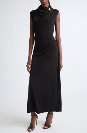 Altuzarra Betsy Jersey Dress in Black at Nordstrom, Size 42