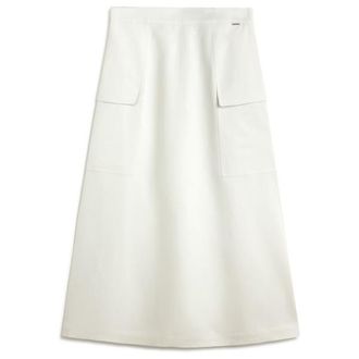 Ecoalf Joy Skirt Jupe f&uuml;r Damen | wei&szlig;