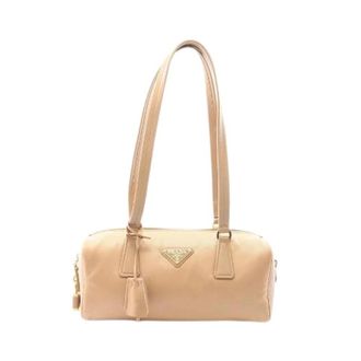 Prada Pre-owned Re-Nylon 2way tas - Dames - Vintage Handtas - Beige - ONE Size - Nylon - Vintage