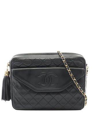 Chanel 2013-2014 small matelasse chain-strap shoulder bag - Nero