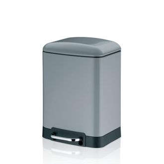 KELA Kela Davino Cubo De Basura Con Pedal, 6,0 L, Gris