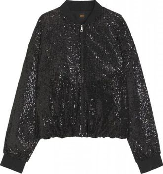 HUGO BOSS Mujer, Jerseys, Negro, Talla: S