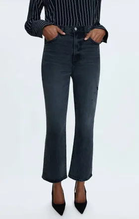 Pistola Denim Womens Ally High Rise Denim Jean In After Hour Vintage