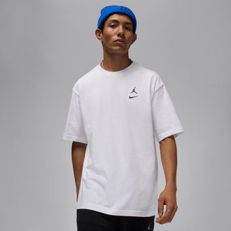 Nike Jordan Mens Jordan Brooklyn T-Shirt in White | II2337-100