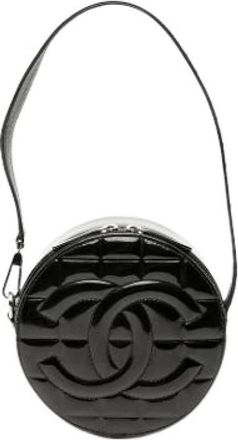 Chanel Pre-owned Mini Schoudertas - Dames - Vintage Mini Tas - Zwart - ONE Size - Leer - Vintage