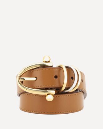 Chlo&eacute; Leather Bracelet Belt Female M