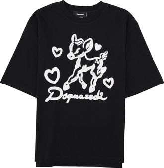 Dsquared2 Black Crew Neck T-Shirt
