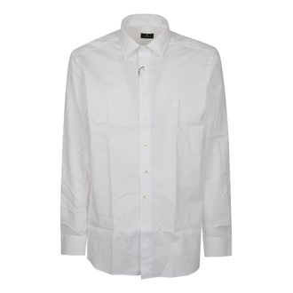 Etro Etro, Formal Shirts, male, White, Size: 2XL Long Sleeve Roma Shirt