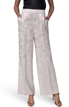 DKNY Metallic Jacquard Pants in Light Flax at Nordstrom, Size 12