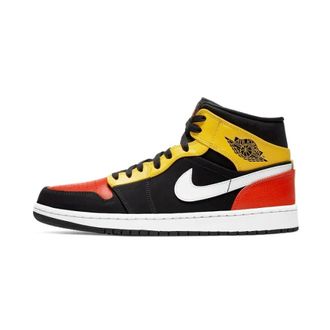 Nike Jordan 1 Mid SE Amarillo - unisex - Sport - Veelkleurig - Maat: 42 1/2 EU Leer