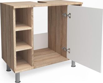 Vicco Mueble Bajo Lavabo Fynn, Sonoma, 60 X 54 Cm