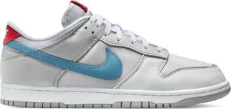 Nike Mens Dunk Low Qs Sneakers In Silver Surfer
