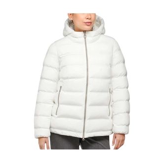 Geox Spherica Parka - Dames - Winterjassen - Wit - 4XL - Leer - Jassen