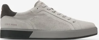 Cole Haan Mens GrandPr&oslash; Angleace Lace-To-Toe Sneakers - Grey Size 10.5