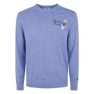 MC2 Saint Barth Heron Light Embry Jersey de Cuello Redondo Ligero - Knitwear - Hombre - Azul - XL