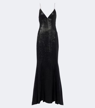 Tom Ford Abito lungo in misto seta