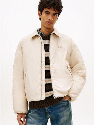 Tommy Hilfiger Water Repellent Collared Relaxed Padded Jacket