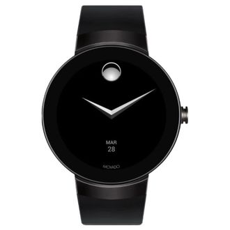 Movado Connect Black Dial Unisex Watch 3660018
