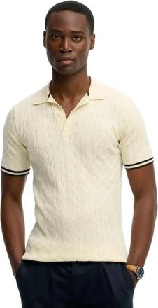 Superdry gebreide poloshirt voor heren