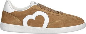 Love Moschino Suede Sneakers - Dames - Sneakers - Beige - 39 EU - Leer - Schoenen