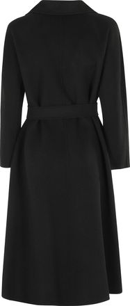 Max Mara Womens Midi Coat Capetto Esturia Black