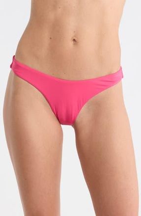 Roxy SD Beach Classics High Cut Bikini Bottoms in Paradise Pink at Nordstrom Rack, Size Medium