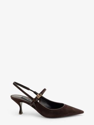 Dolce & Gabbana Decollet&egrave; in suede - DOLCE & GABBANA - gender_Woman